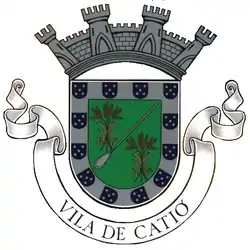 Das Wappen der Kleinstadt Catió aus portugiesischer Kolonialzeit