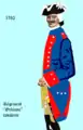 Régiment d’Orléans 1762 bis 1767