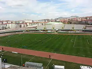 Das Cebeci İnönü Stadı in Ankara
