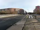 Cecilienstraßenbrücke über der U-Bahn-Trasse