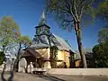 Ceikiniai Katholische Kirche des Namens der Jungfrau Maria, erbaut 1773