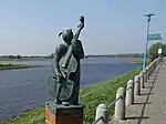 „Cellist“ der „Zeitreise“ in Wittenberge