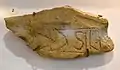 Centurien-Graffito auf einer Dolium-Scherbe: (Centuria) Sili[…],AE 2015, 01034. Lesefund aus dem Bereich des vicus