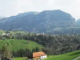 Blick auf Cerniat