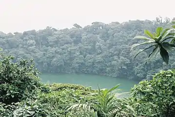 Vulkansee des  Cerro Chato
