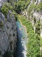 Canyon bei Šestanovac