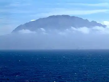 Ceuta von Spanien aus gesehen