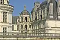 Dachlandschaft von Schloss Chambord