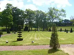 Französisch inspirierter Garten