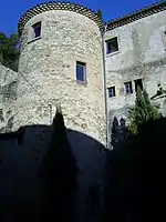 Turm der Burganlage