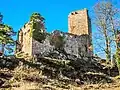 Ruine der Burg Landsberg