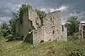 Châteauneuf-lès-Moustiers, Ruinen eines Anfang des 20. Jahrhunderts verlassenen Dorfs