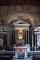Oratorio San Venanzio mit Apsiswand und Altar