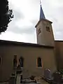 Kirche St. Matthieu im Ortsteil Berlize
