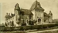 historisches Foto des Schlosses