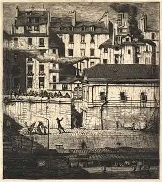 La Morgue, 1854, Metropolitan Museum of Art, New York.