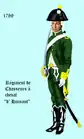 Régiment de chasseurs à cheval de Hainaut 1789–1791
