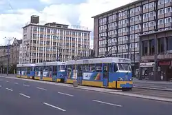 Tatra-Großzug auf der Straße der Nationen