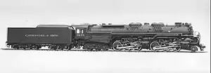 Werkfoto der Lokomotive 1633