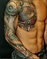 Biomechanik-Tattoo