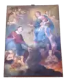 Gemälde mit San Carlo Borromeo