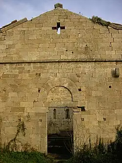 Reste der Kirche