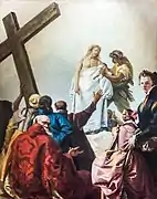 Via Crucis X  Jesus wird seiner Kleider beraubt