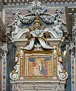 Fresco der Madonna della Carità