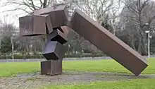 Rumor de límites IX – Monumento (1971) – vor dem Dreischeibenhaus, Düsseldorf