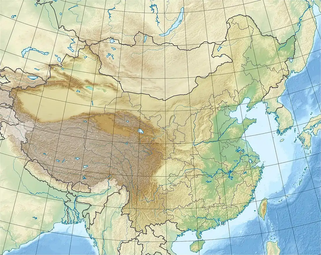 Lokalisierung von Guangdong in China