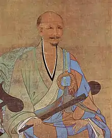 Chinesischer Zen Buddhist Wuzhun Shifan, 1238 n. Chr., Song-Dynastie