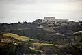 Ansicht der Burg vom Meer