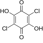 Strukturformel von Chloranilsäure