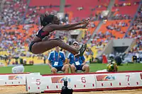Christabel NetteyRang acht mit 6,36&nbsp;m