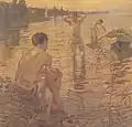 Badende Knaben, Dingelsdorf I (1913)