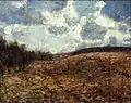 Hügelige Landschaft im Spätherbst, 1900