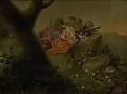 Blumen auf einem Stein, zwischen 1818 und 1872