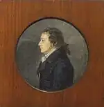 Franz Kidmeyer (Aquarell, undatiert vermutlich letzte Jahre des 18. Jahrhunderts)