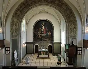 Altarraum der Christuskirche in Dresden-Klotzsche