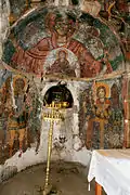 Innenraum der Kirche Panagia Kera