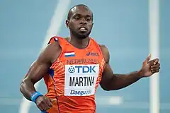 Ngonidzashe Makusha (grünes Trikot) gewann die&nbsp;Bronzemedaille