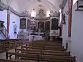 Innenansicht der Kirche Notre-Dame