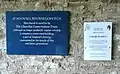 Tafel des Churches Conservation Trust