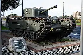 Ein Churchill-Panzer