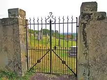 Eingang zum jüdischen Friedhof