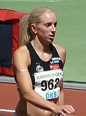 Cindy RolederRang vier in&nbsp;12,86&nbsp;s