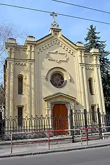 Die ehemalige Aussegnungkapelle am Gaistor-Friedhof