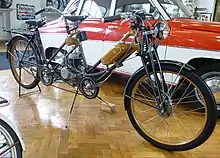 Tandem-Motorrad von Cito