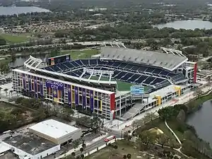 Das Citrus Bowl Stadium vor einem Spiel von Orlando City am 7. März 2015