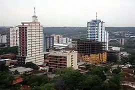 Ciudad del Este, Skyline